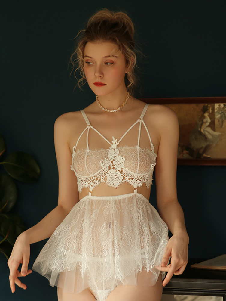 Camisón Lencería con Liguero