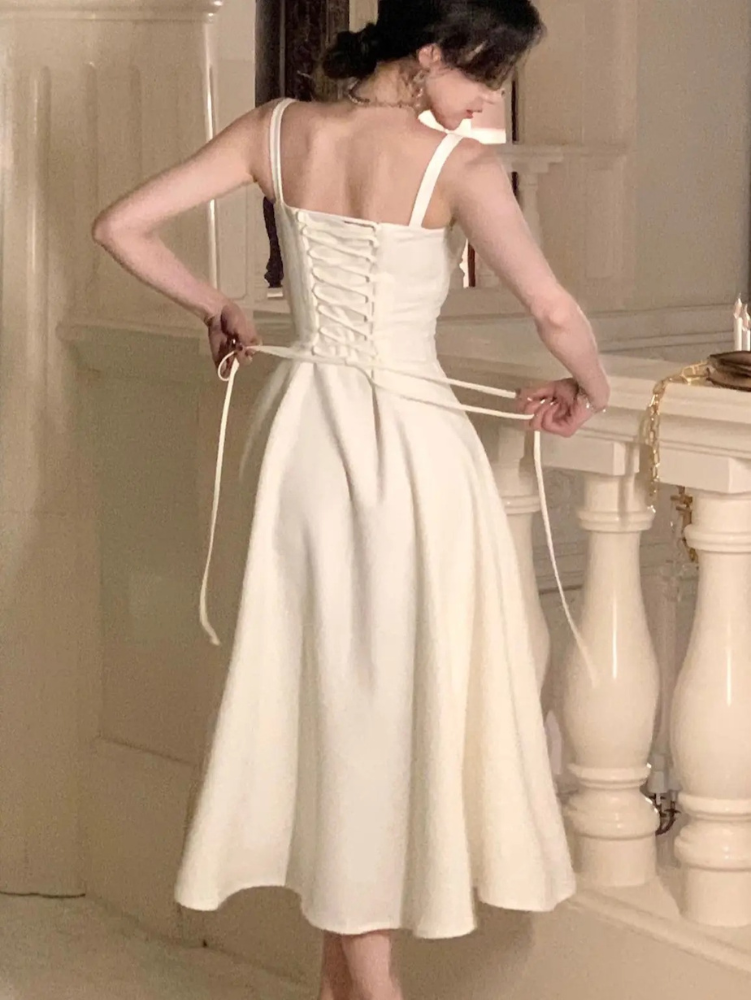 Vestido corsé francés