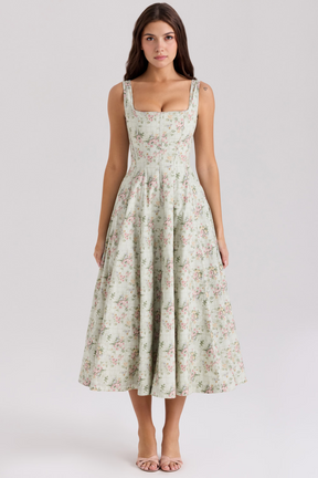 Vestido clásico en forma de V