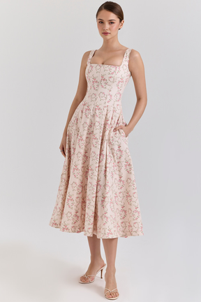 Vestido clásico en forma de V