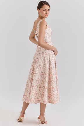 Vestido clásico en forma de V